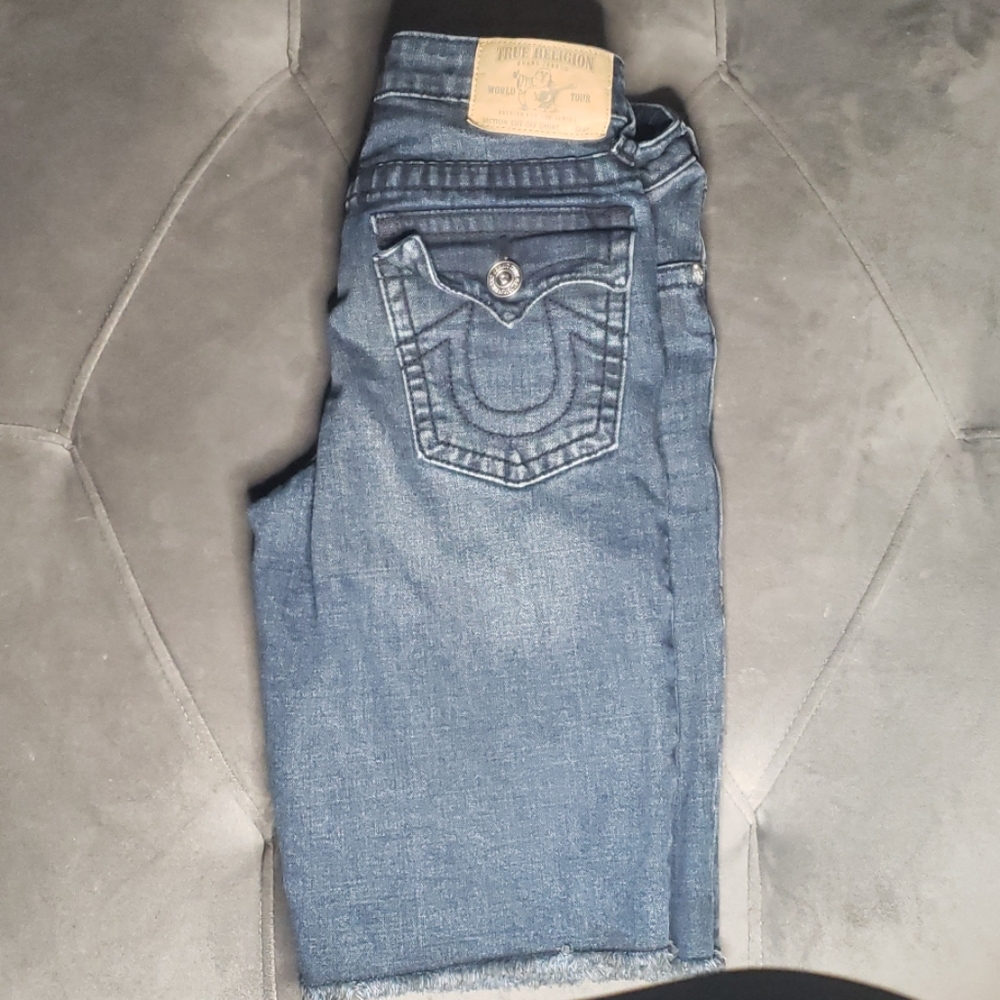 Boys TR jean shorts size 12